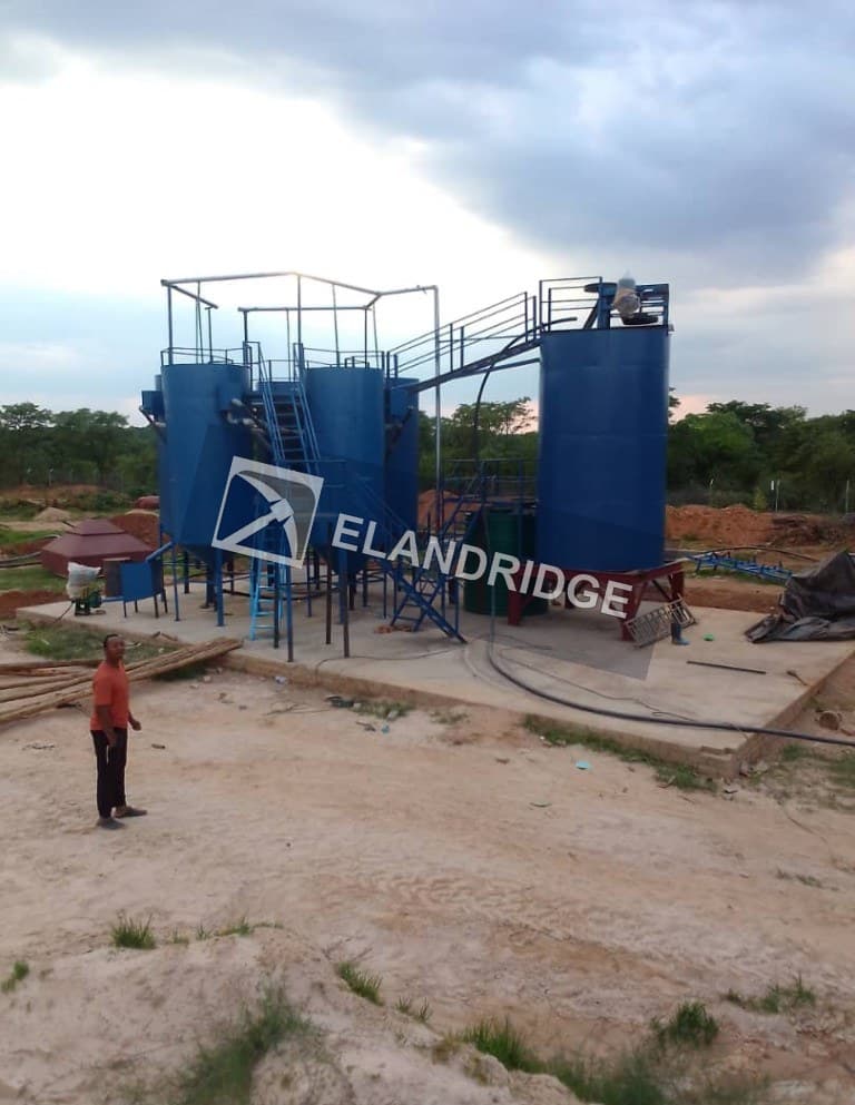 Completed 50 t/day CIP plant at Kambuzi Mine